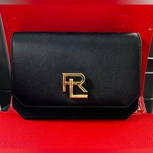 Ralph Lauren Collection RL 888 Satin Mini Crossbody Chain MSRP $1800